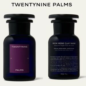 TWENTY NINE PALMS VEGAN 1.4oz ROCK ROSE CLAY MASK by JARED LETO **NIB**